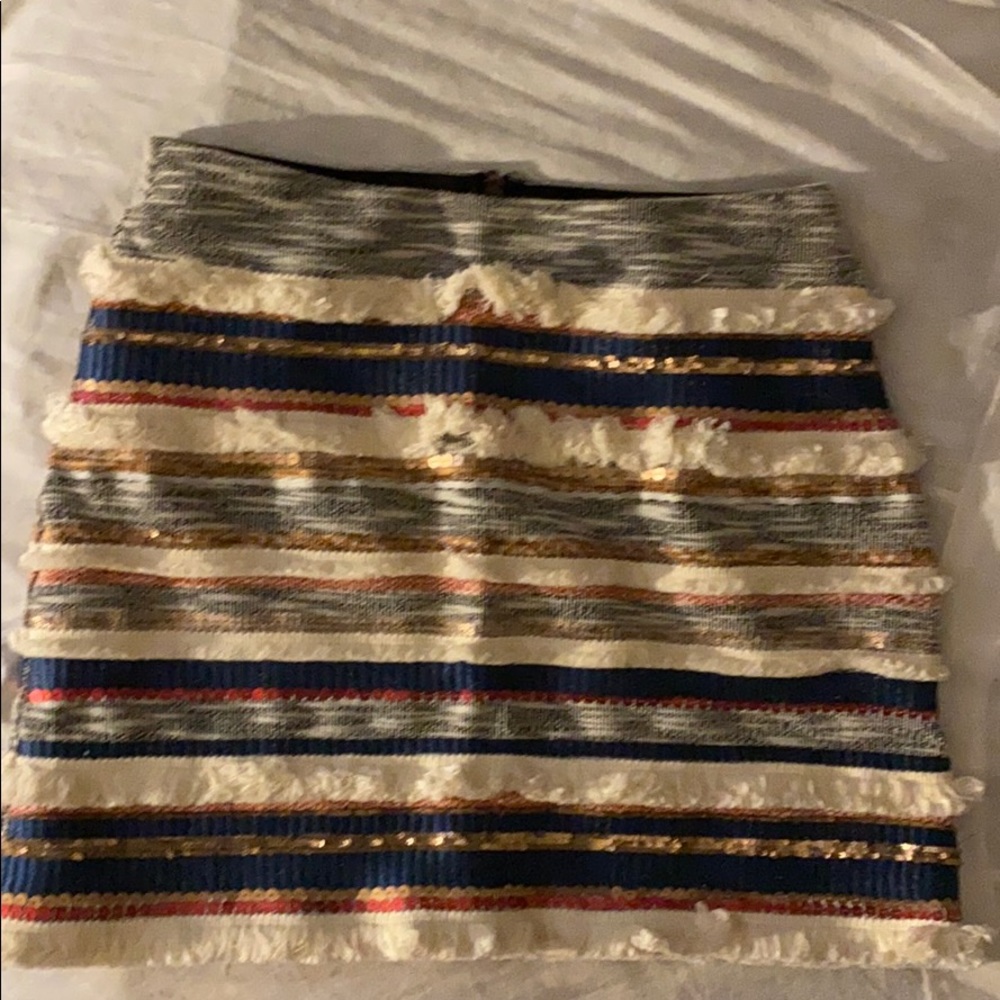 Anthropology Moulinette soeurs min skirt